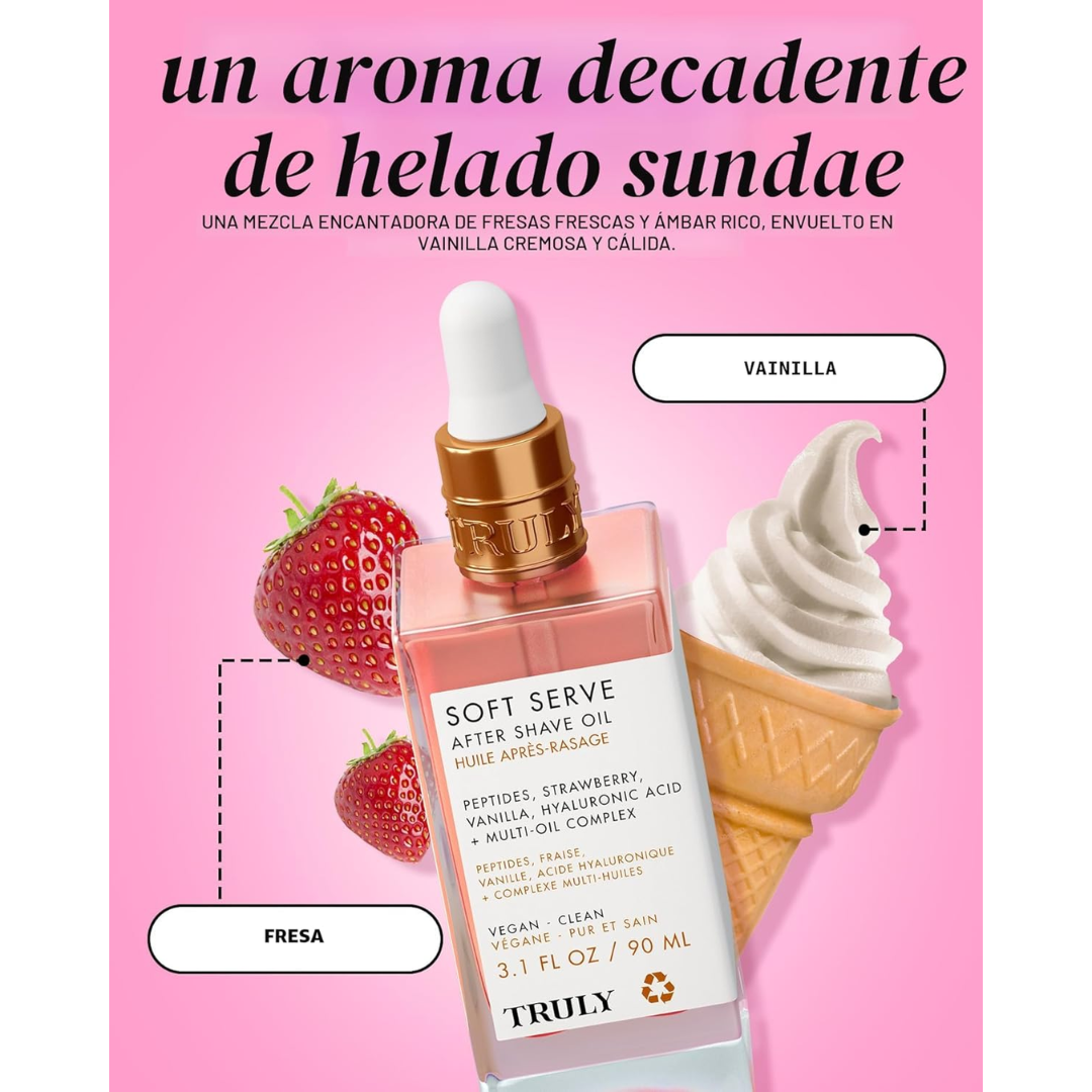 Aceite despues de afeitado de Lujo y Crema hidratante voluminosa para suavidad después del afeitado